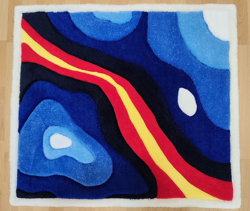 Covor decorativ handmade