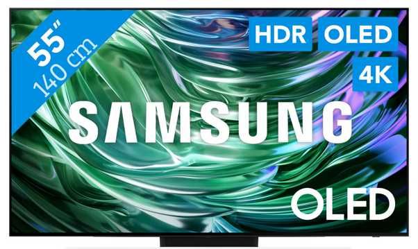 SAMSUNG OLED 55S90D, 138cm, Smart, 4K Ultra HD, nou, cutie sigilata
