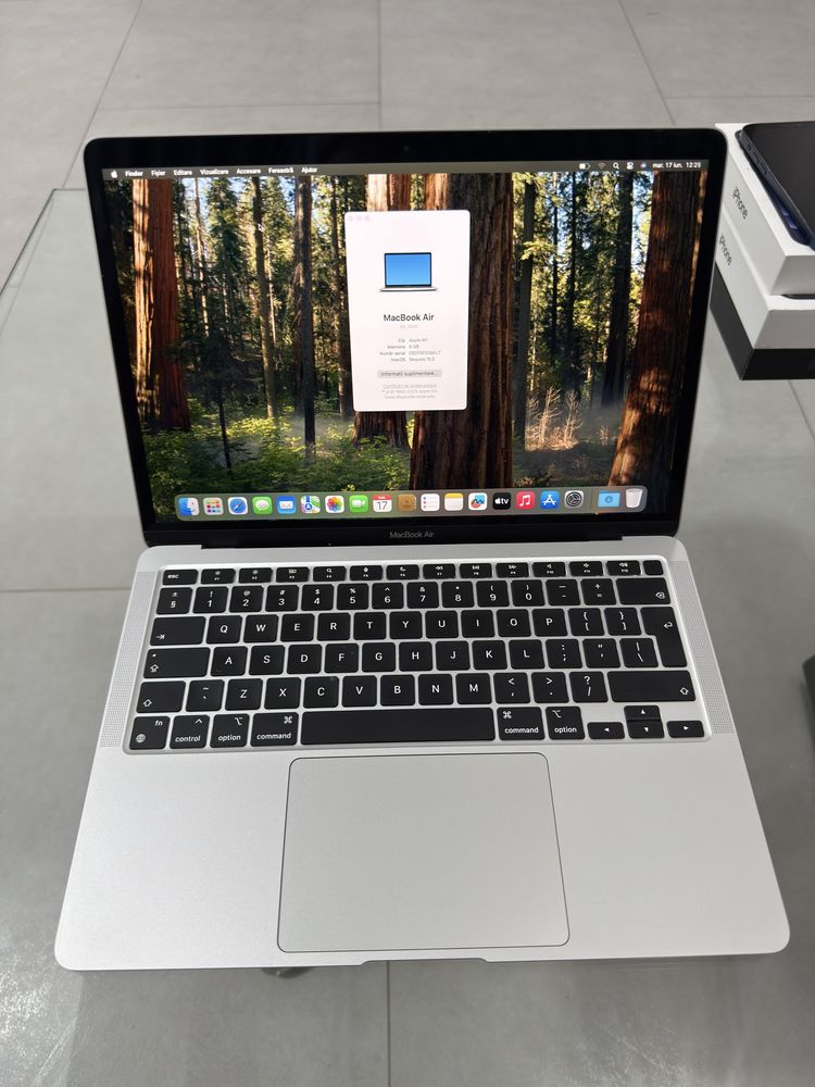 Apple Macbook Air 13” ( M1 ) 8GB RAM / 256GB • ca NOU • 26 cicluri •