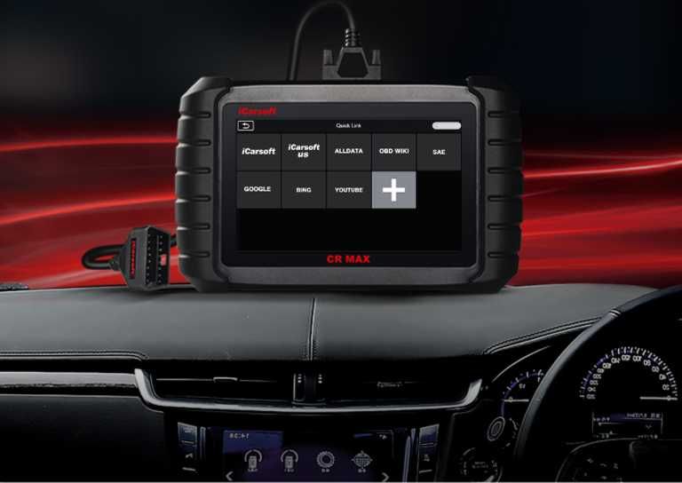 Scaner diagnoza auto, tester iCarsoft CR MAX – OBD2