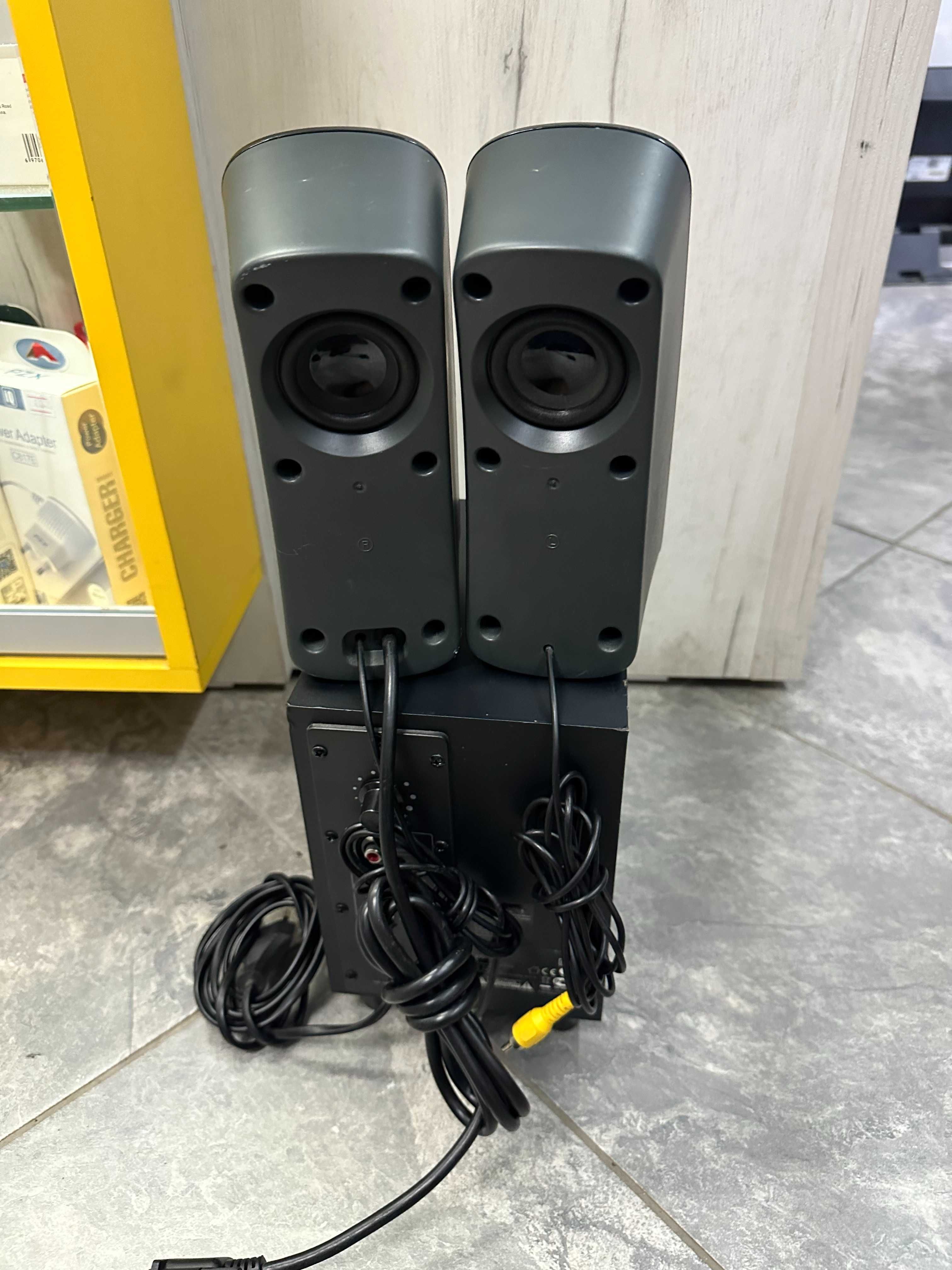 Тонколони , буфер Logitech Z323 2.1 за компютър