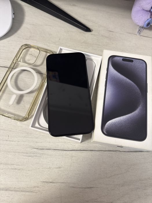 Iphone 15 Pro 256Gb Full Box ca Nou Impecabil