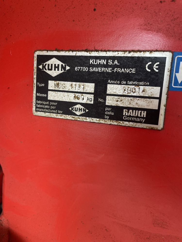 Distribuitor îngrășăminte Kuhn MDS  1131 - 2500 litri