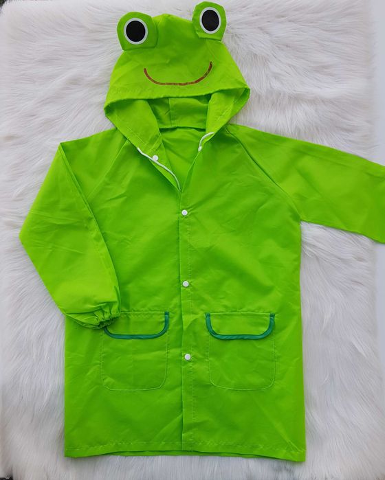 Дъждобран "Жабка" размер 9-10 години