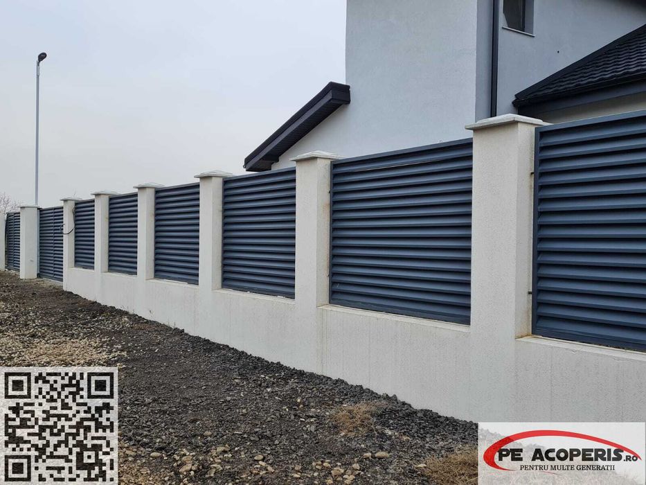 Poart model jaluzea - model poarta - model gard - model jaluzea porti