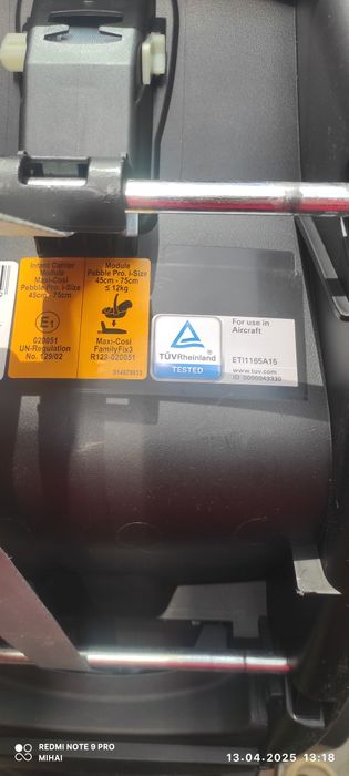 Scoica bebe auto / scaun auto Maxi-Cosi Pebble Pro i-Size + bază Isofi