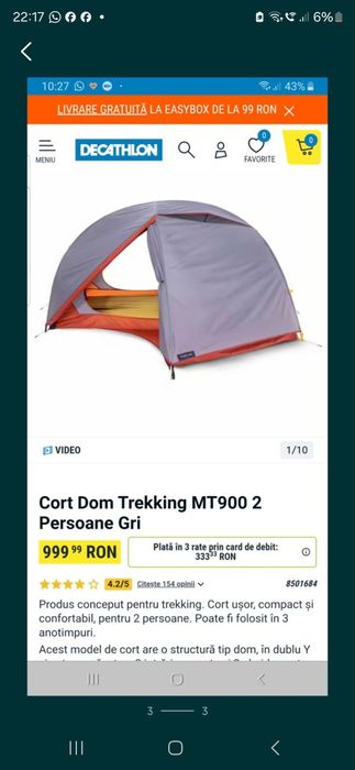 Cort forclas mt900 NOU