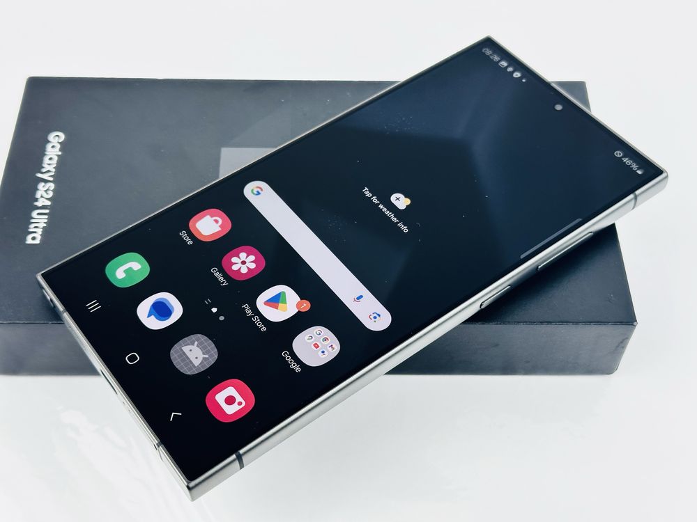Samsung Galaxy S24 Ultra 5G 256GB Black Перфектен! Гаранция!