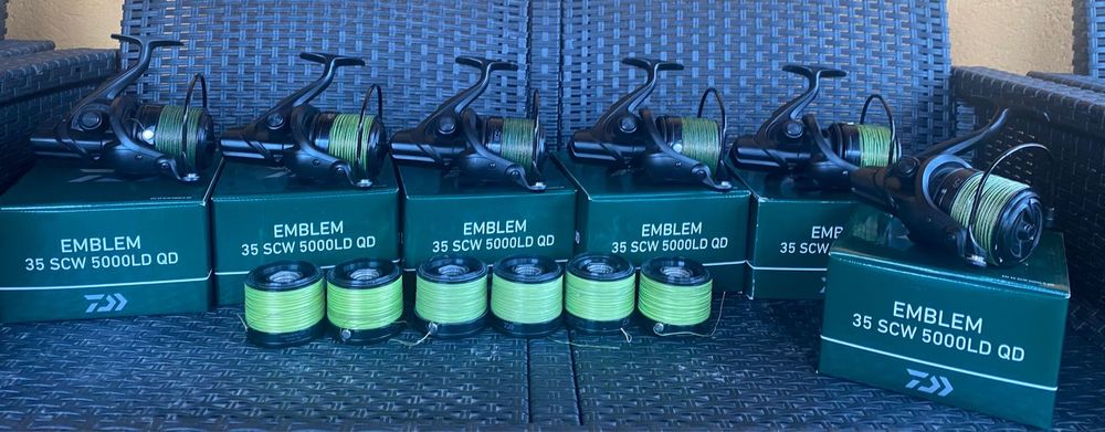 Vand 6 Daiwa Emblem 35 scw 5000qd
