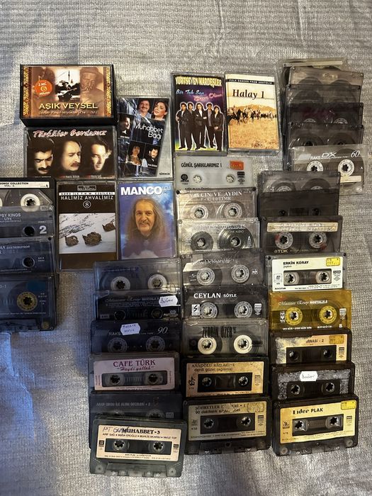 Casete audio muzica turceasca + alte genuri