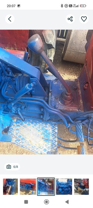Vând tractor FIAT 411R cu motor de Brașov în 3 pistoane