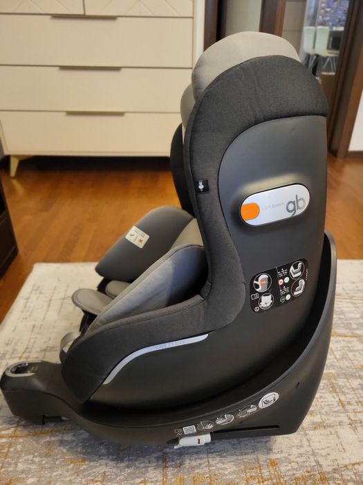 GB Platinum scaun auto pentru copii Vaya 2 i-Size Silver Fox Grey