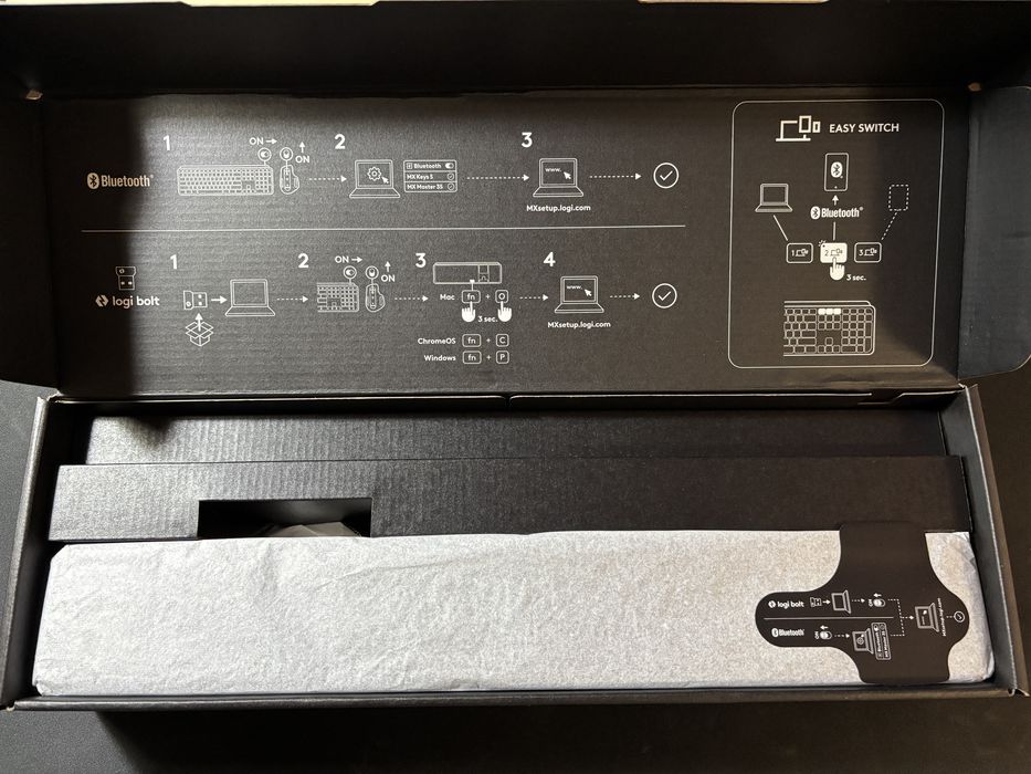 MX Master Combo - Tastatura Keys S / Mouse Master 3S / MX Palm Rest