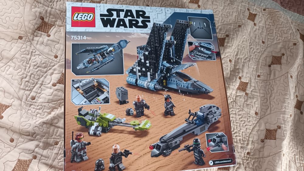 Lego Star Wars The Bad Batch Attack Shuttle 75314 SIGILAT