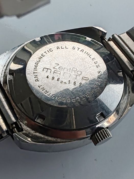 Ceas ZentRa Manta Automatic Calendar Funcționează impecabil!
