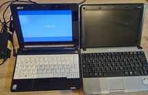 Mini pc acer aspire one ZG5 si Medion Akoya E1210