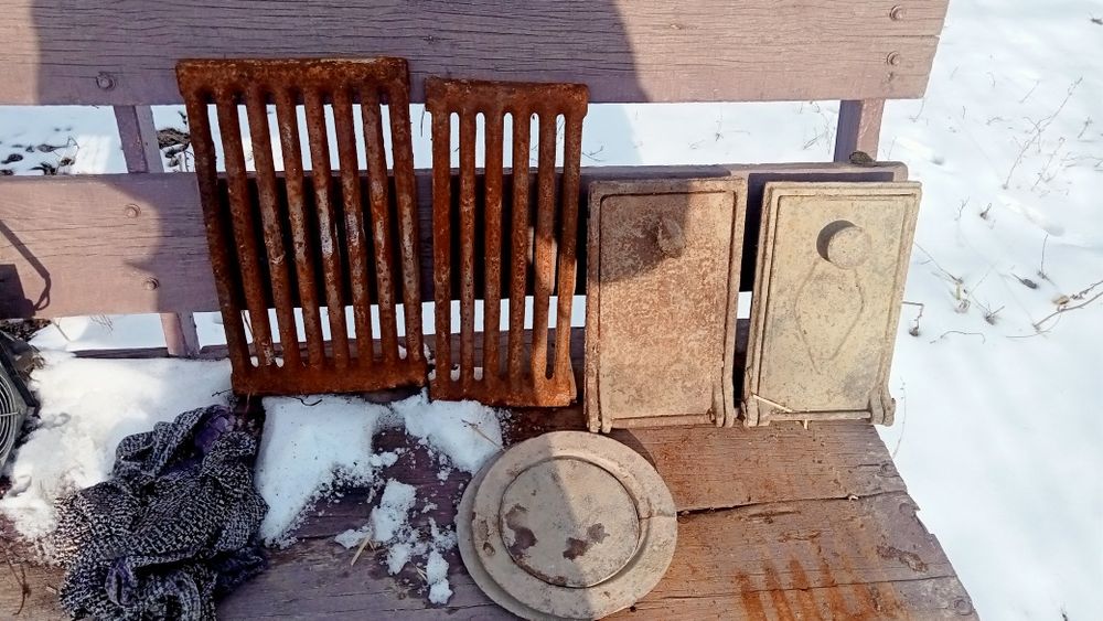 От жағатын пештің заттары.Советский