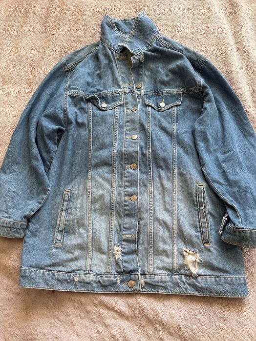 Продам джинсофка раз длин L50 другой каротки  48