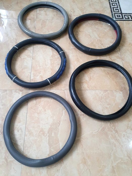 Huse volan din piele naturală perforate
