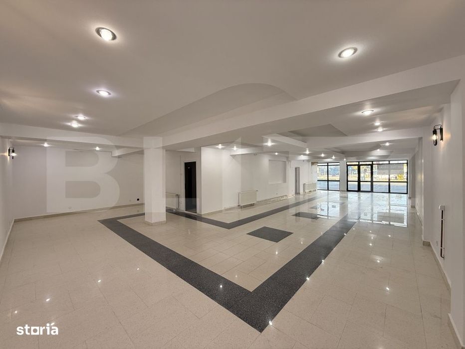 Spatiu comercial 163 mp, vitrina, vad auto/pietonal, Calea Bucuresti