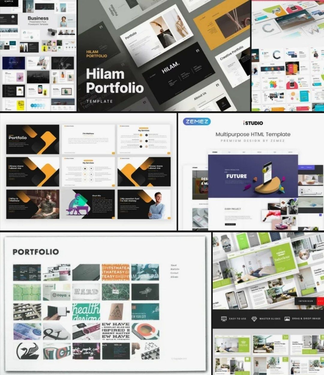Portfolio web site | Portfolio web sayt