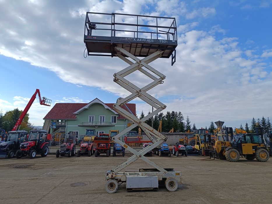 Nacela foarfecă Terex TS26, 1998, 10 m, 400 kg sarcină utilă