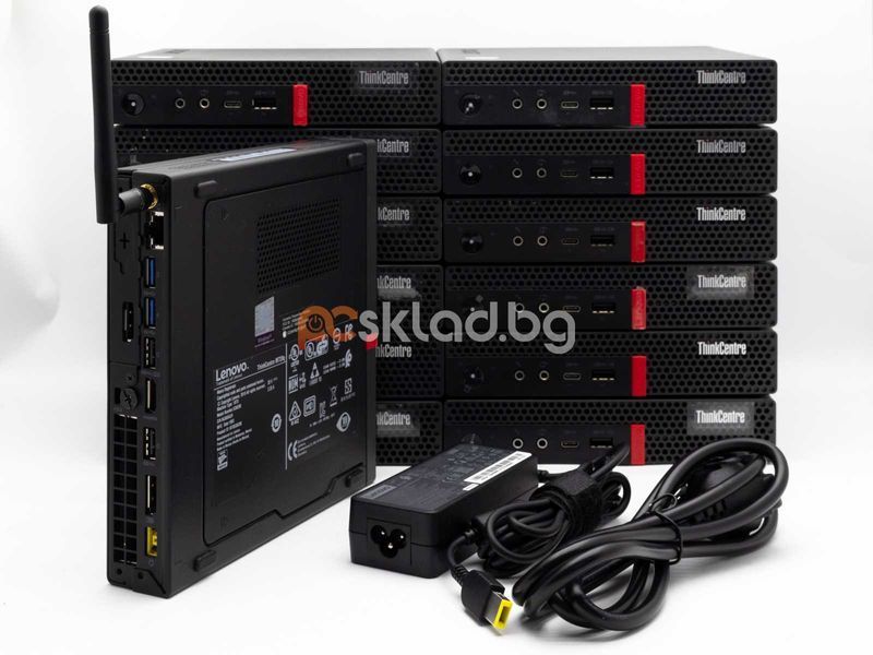 Мини Компютър Lenovo M720Q Tiny I5-8500T/8GB/256GB Wi-Fi Bluetooth