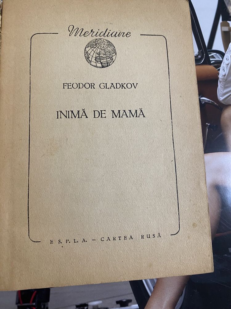 Feodor Gladkov- Inimă de mamă-1959/Espla- cartea rusă