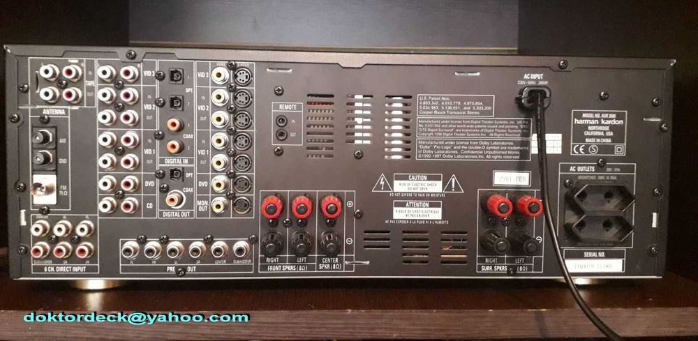 receiver Harman Kardon AVR-3000 cu telecomanda