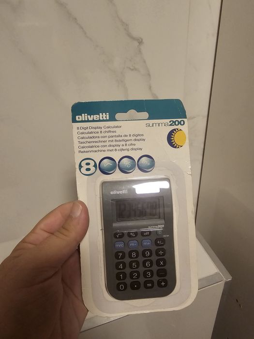 vand calculator de buzunar olivetti, NOU, în folie
