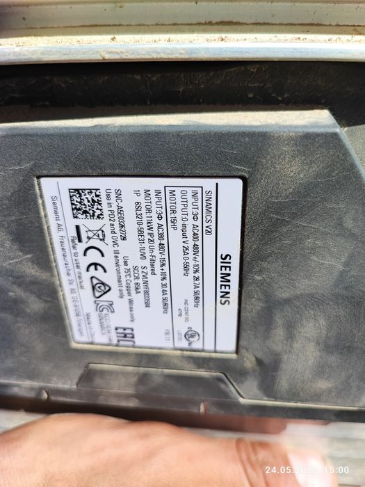 Продам частотные преобразователи Siemens 11 kW