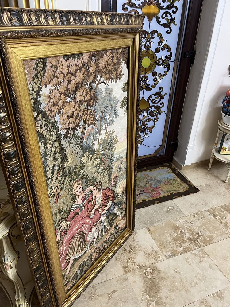 Tablou rama lemn(147x86) stil baroc