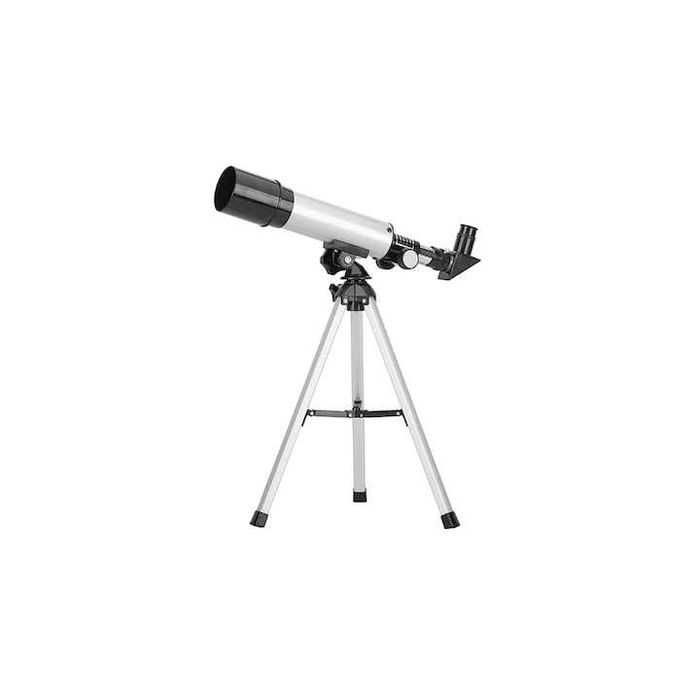 Telescop astronomic cu trepied 360°,zoom reglabil40x,prisme de 90°,nou