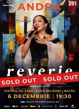 Bilete concert Andra Bacau 6 decembrie 2025