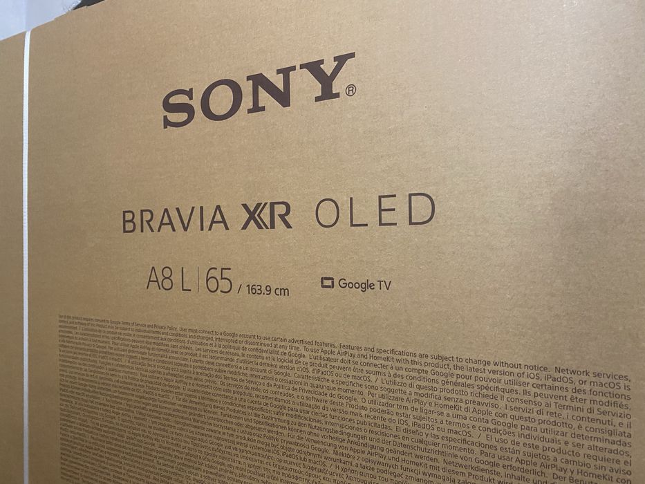 Нов телввизор Sony xr bravia oled 65”