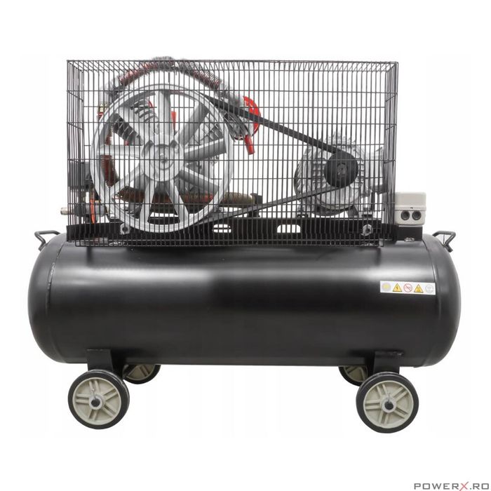 Compresor 150 litri, 2 pistoane pe ulei, motor electric 5.5 Cp,