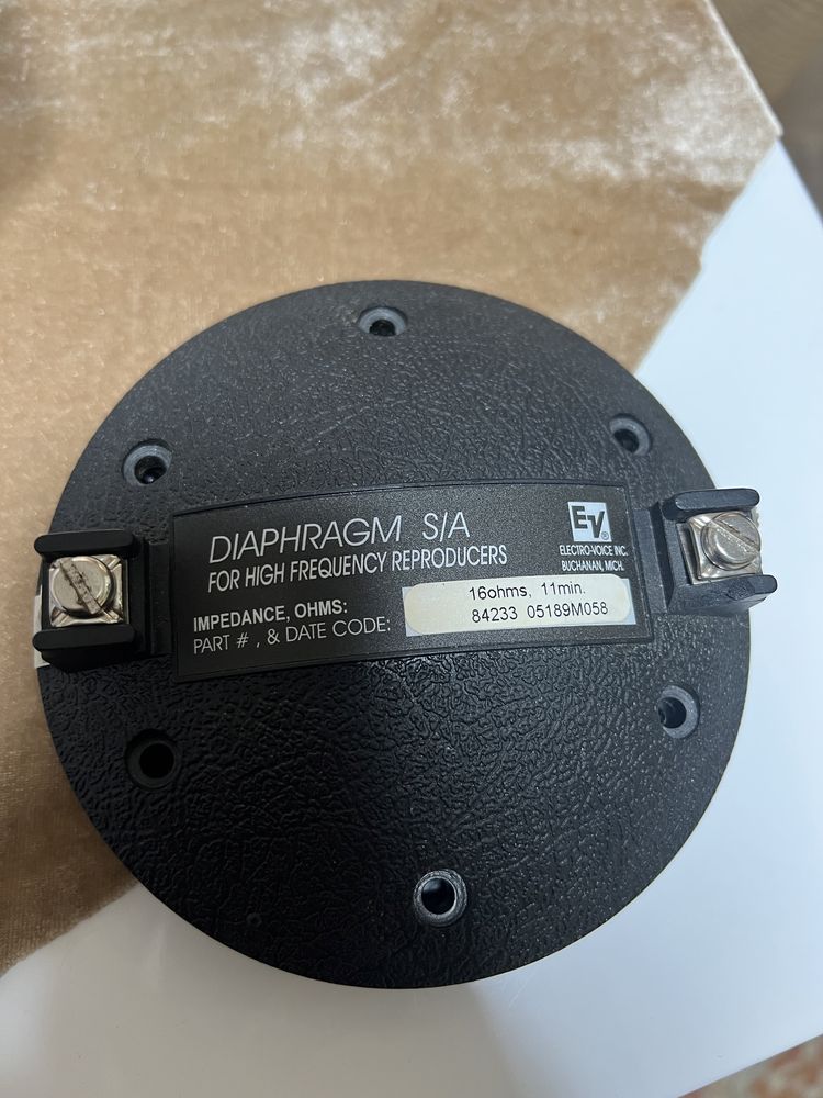 Diafragma Kit inalta  Electro Voice EV
