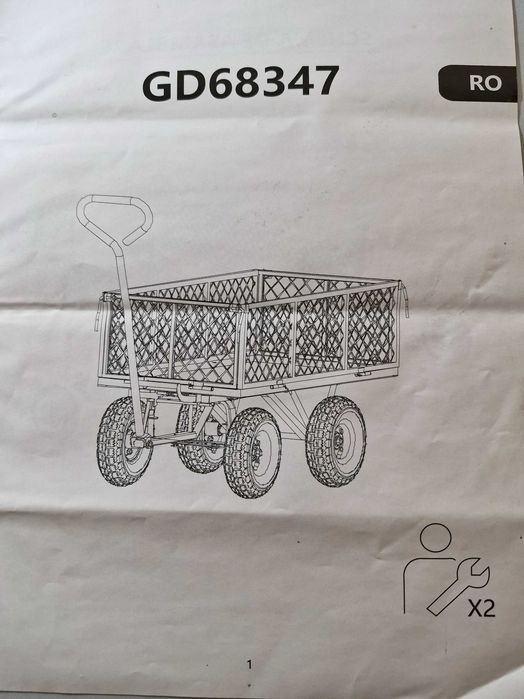 Vând  Cărucior  transport marfă