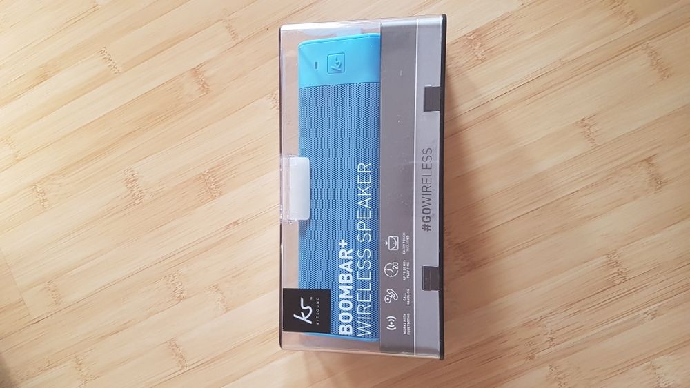 Boxa portabila KitSound BoomBar Plus, Bluetooth, Black