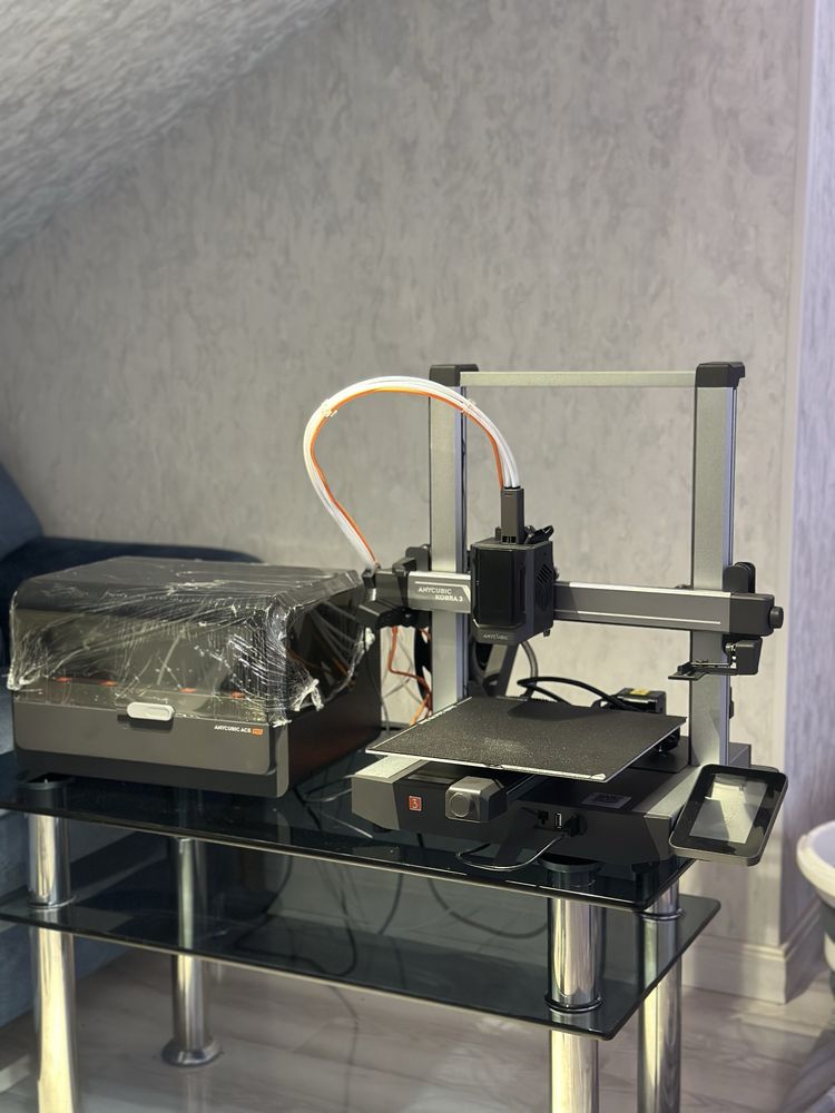 3д принтер Anycubic kobra 3 kombo