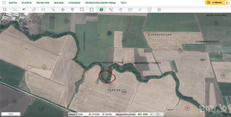 Продава се Земеделски имот в с. Петърч, Област София-област -  кв.м за 3953 €/дка - Снимка #3