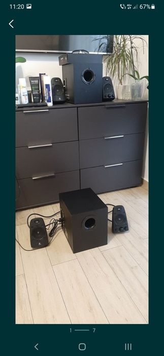 Logitech z623 boxe active sistem 400w 2.1 bass boosted