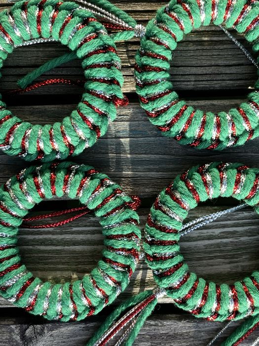 Ornament bead crãciun