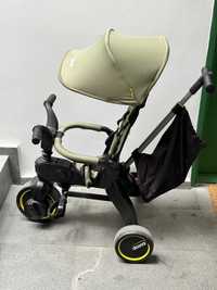 Tricicleta Doona Liki Trike S3 verde-negru