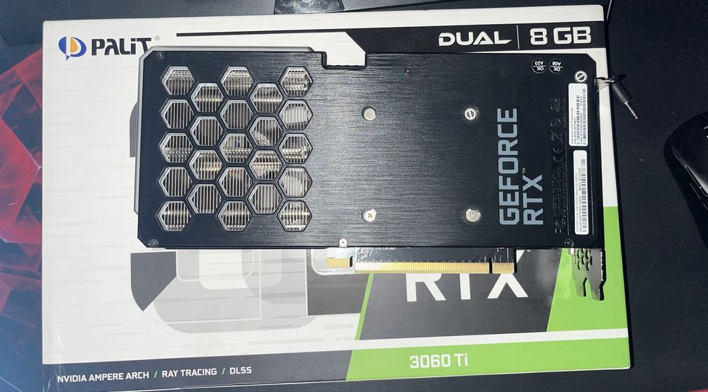Placa video Palit GeForce RTX 3060 Ti Dual LHR 8GB GDDR6 256-bit
