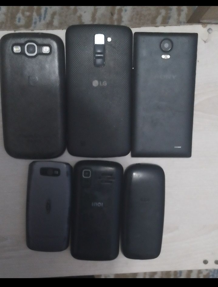 Xar xil turdagi telefonlar, ishlatilgan,Ishlaydi bir xillari, i