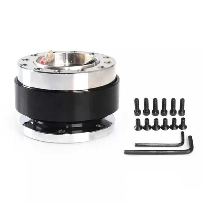 Бърза връзка за волан на МПС - Черен, Червен, Сив, Син