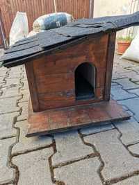 Cușcă exterioara din lemn pentru pisici