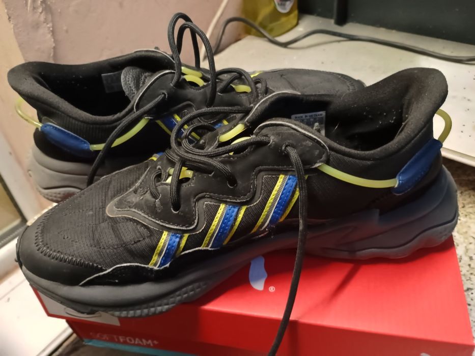 Adidas Ozweege Черно Синьо Жълто