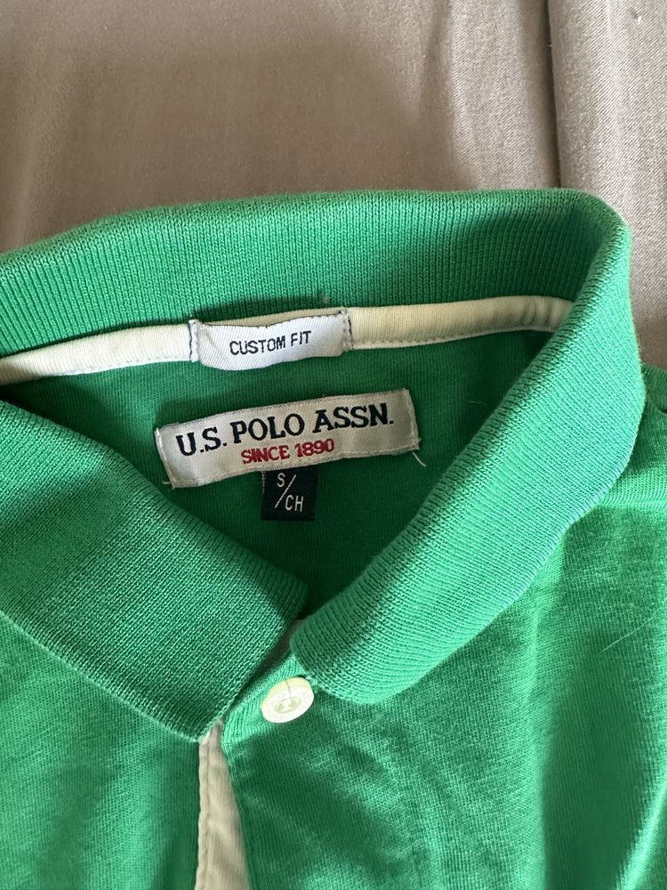 Тениска с яка uspa polo